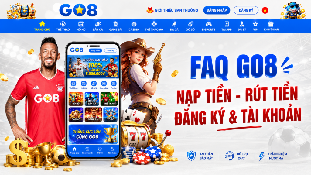 FAQ GO8 Nap tien