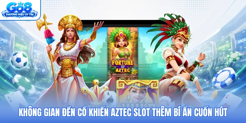 Không gian đền cổ khiến Aztec Slot thêm bí ẩn cuốn hút