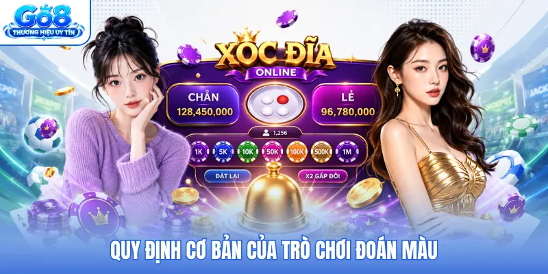 Quy định cơ bản của trò chơi đoán màu