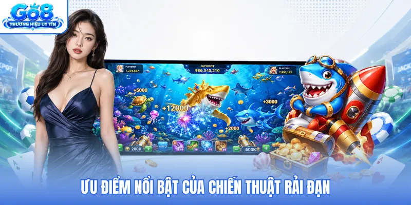 Ưu điểm nổi bật của chiến thuật rải đạn